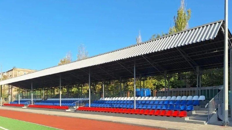Стадион «Олимп» в Ильичёвском районе восстановили полностью и ввели в эксплуатацию, фото 2 из 5